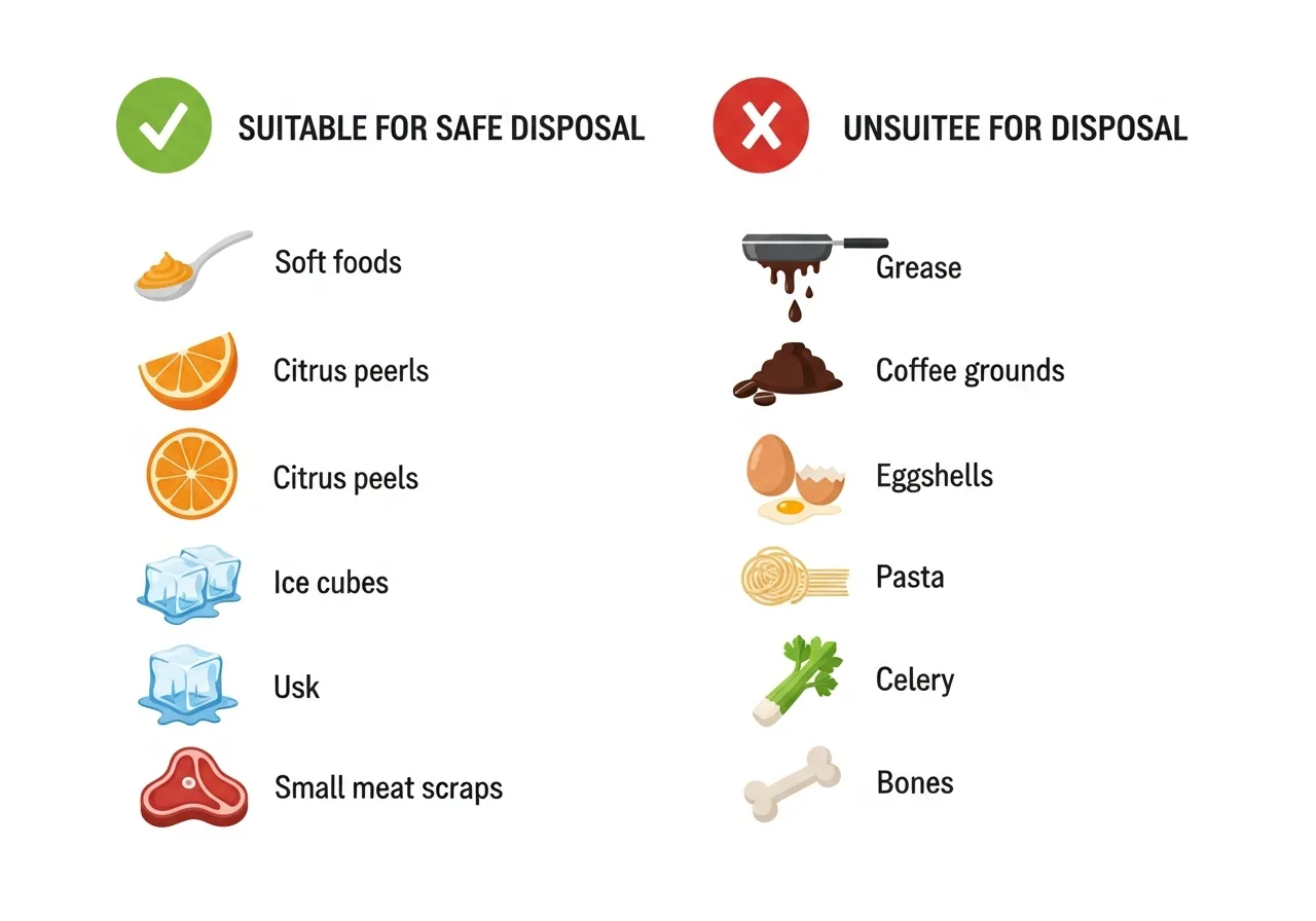what can you put down a garbage disposal dos and donts list