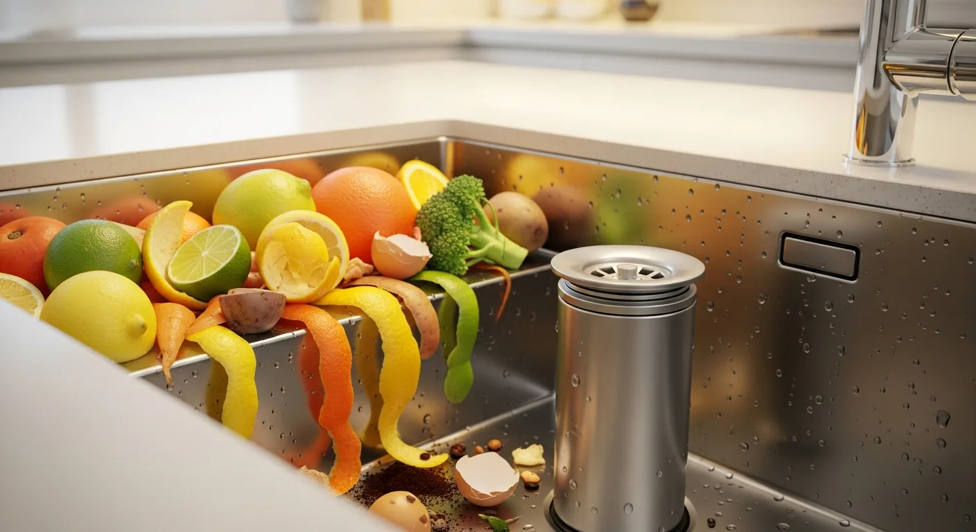 Garbage disposal foods
