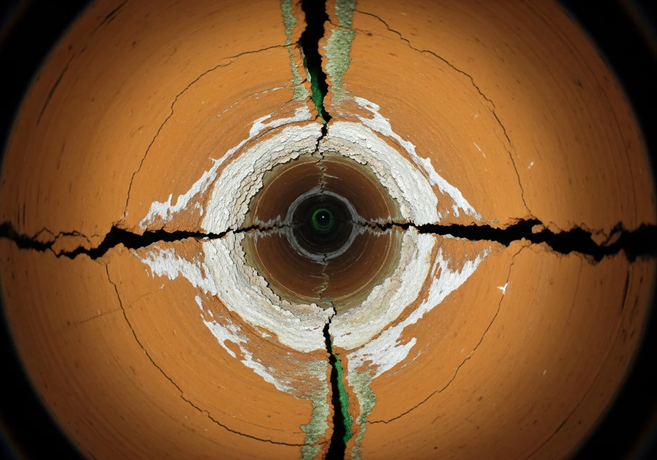 clay sewer pipe inspection Tulsa older home