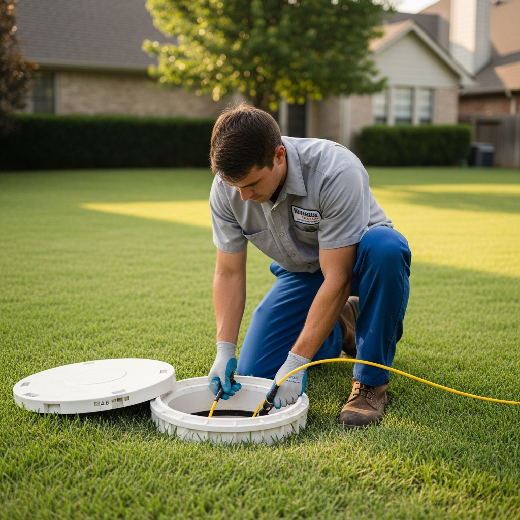 main sewer line camera inspection Tulsa OK