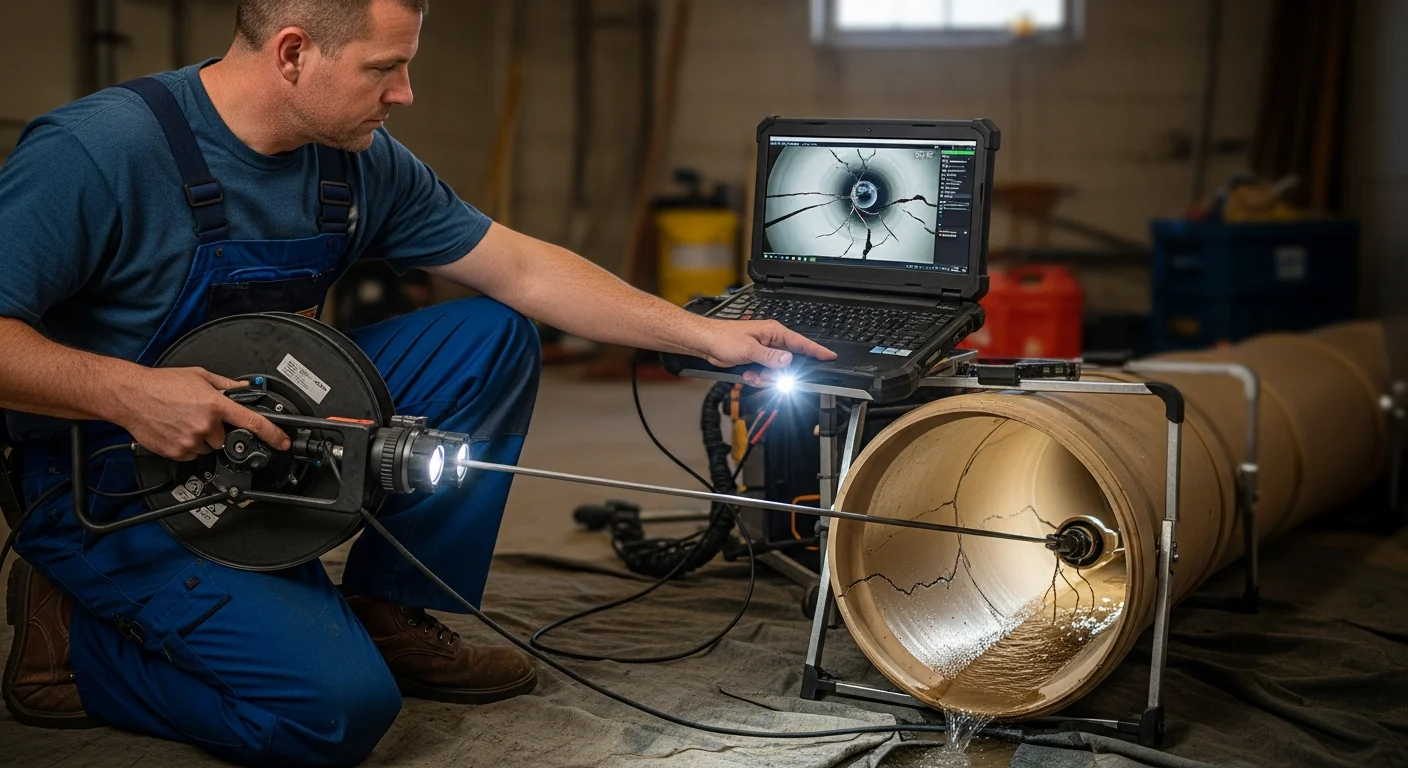 Sewer camera inspection in Catoosa Oklahoma