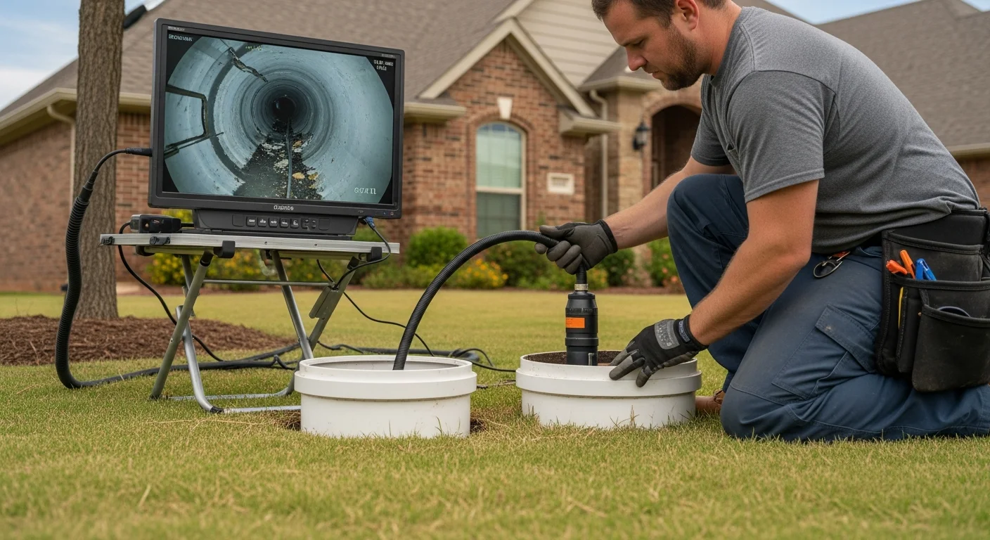 Sewer camera inspection Glenpool Oklahoma